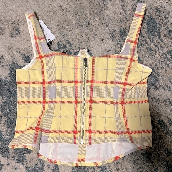 WeWoreWhat Seamed Corset Top size M - Picture 5 of 6